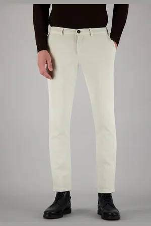 Atelier Gardeur Katoenen broek hose flatfront slim fit subway 69401/12