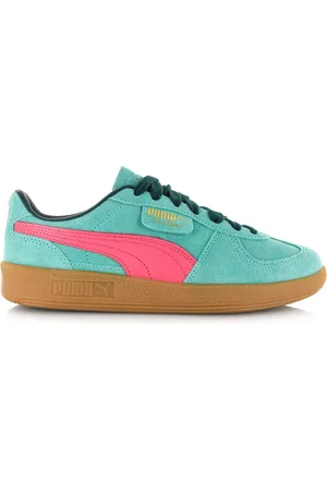 PUMA – palermo | aqua suède sneakers lage sneakers unisex