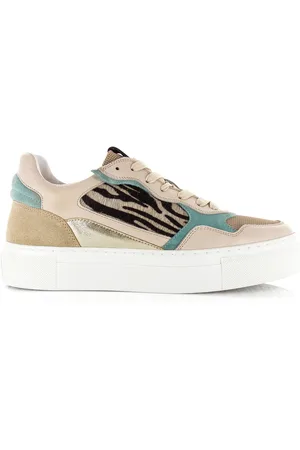 Maruti Tavi leather blue lage sneakers dames