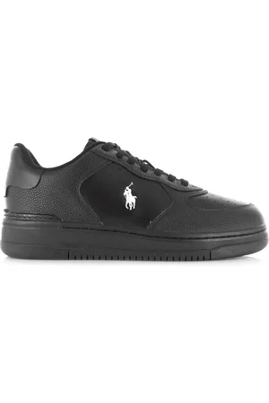 Ralph Lauren Polo Masters court sneakers black/white lage sneakers unisex