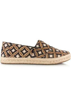 TOMS Alpargata rope 2.0 | geo black espadrilles dames