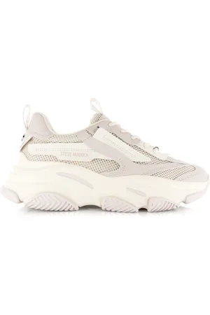 Steve Madden Possession-e silver coin lage sneakers dames
