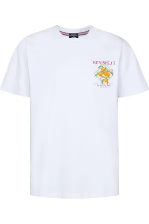 Petrol Industries Men t-shirt ss classic print m-1050-tsr649 0000 bright white