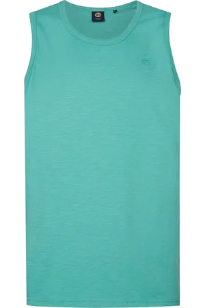 Petrol Industries Heren singlet m-1050-slr752 6169 aqua green