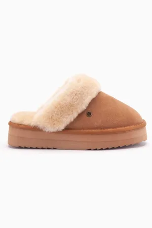 Warmbat Flurry plateau pantoffels