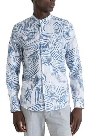 Antony Morato Wit camisa slim fit blouse