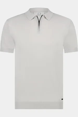 Born with Appetite Polo korte mouw dan knitted polo 25108da31/920 mist