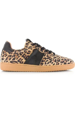 DWRS Poona sneakers panterprint lage sneakers dames