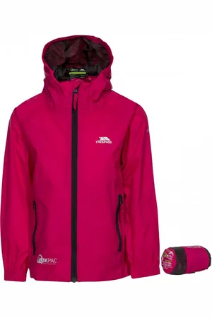 Trespass Kinderen/kinderen qikpac waterdichte packaway jacket