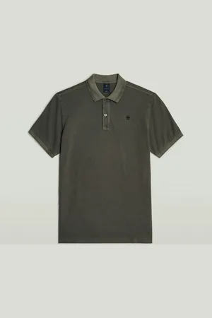 G-Star Dunda overdyed slim polo d11595-d756 b575 asfalt gd