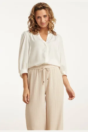 Smashed Lemon 25142 rayon satin blouse |
