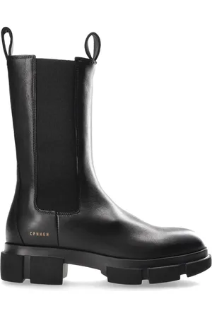 Copenhagen Shoes Vitello black boots chelsea boots dames