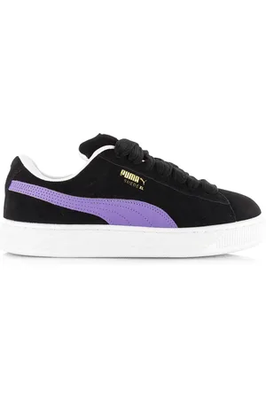 PUMA – suede xl | black lavender alert lage sneakers unisex