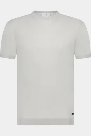 Born with Appetite T-shirt korte mouw wake knitted t-shirt 25108wa35/920 mist