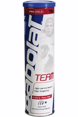Babolat Team tennisballen (pak van 4)