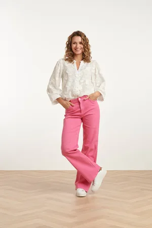 Smashed Lemon 25207 denim straight jeans