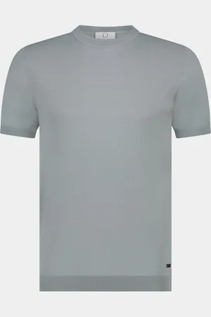 Born with Appetite T-shirt korte mouw wake knitted t-shirt 25108wa35/939 dusty grey