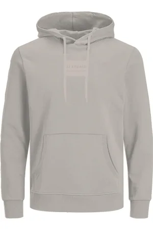 JACK & JONES Jjhakkai sweat hood beige