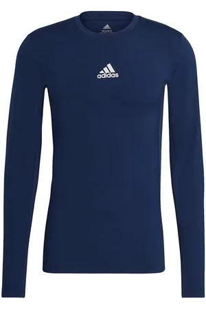 adidas Heren compressie t-shirt met lange mouwen