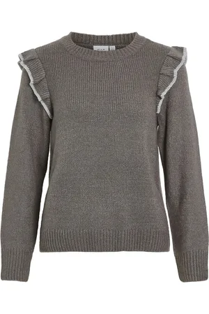 VILA Vinanzy ls o-neck flounce