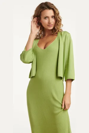 Smashed Lemon 25105 licht zachte gebreide bolero |