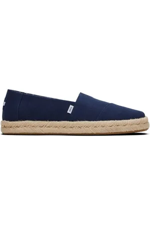 TOMS Alpargata rope 2.0 10019870 navy recycled cotton slubby woven