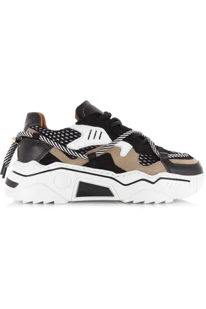 DWRS Dwrs jupiter black/white lage sneakers dames