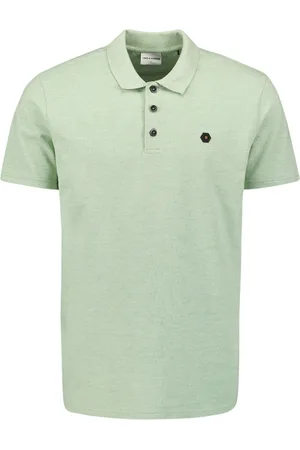 No Excess Polo melange mint
