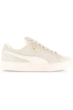 PUMA – suede xl | alpine snow/warm white lage sneakers unisex