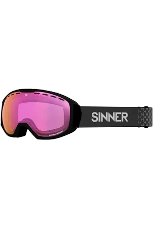 Sinner Mohawk + mt bk-dl pink sintrast v skibril black/black/white