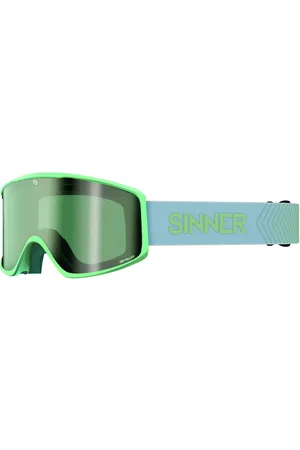 Sinner Sin valley s+mt gr-grn mr+or sintec skibril limoen-zwart