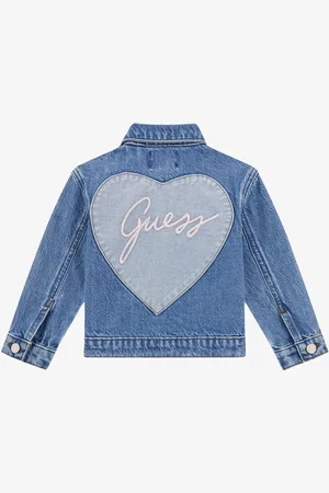 Guess Rigid denim jacket w/heart
