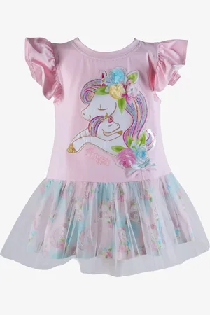 Daga Meisjes jurk unicorn girls faves