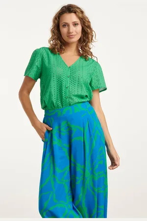 Smashed Lemon 25147 fel brie anglaise blouse |
