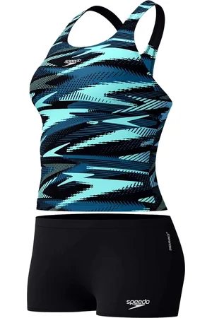 Speedo Eco+ hyperboom tankini bla/blu