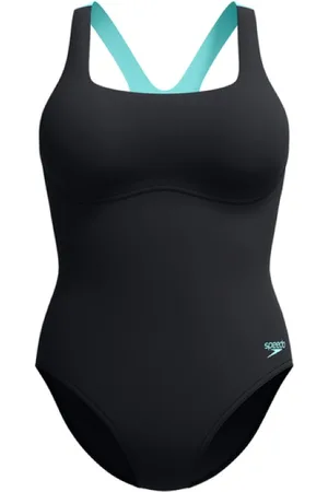 Speedo Eco+m flex band bra swimsuit gre/grn 003713-00334