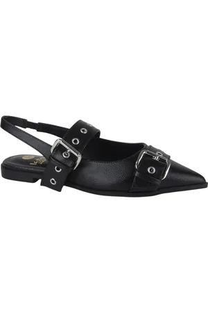 La Strada 2401899-1601 black dames instappers gekleed