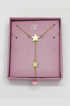 Smashed Lemon 64004 vergulde ketting met sterrenhanger |