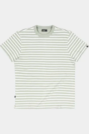Butcher of Blue T-shirt korte mouw gaspard loose stripe tee m2412013/791