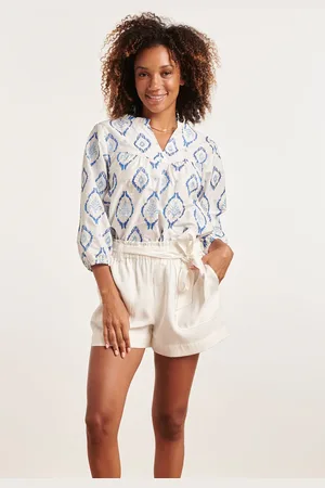 Smashed Lemon 24340 katoenen geborduurde fashion top |