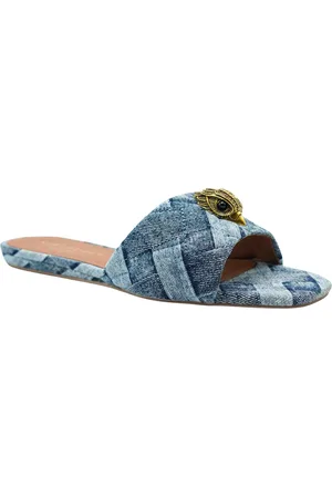 Kurt Geiger Kensington slipper denim
