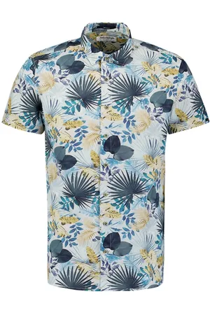 No Excess 27460338 shirt short sleeve allover printed