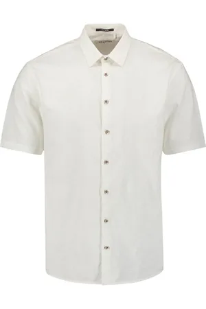 No Excess 27480321sn shirt short sleeve solid h linen