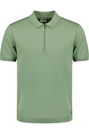 No Excess 27210352 pullover short sleeve polo zip