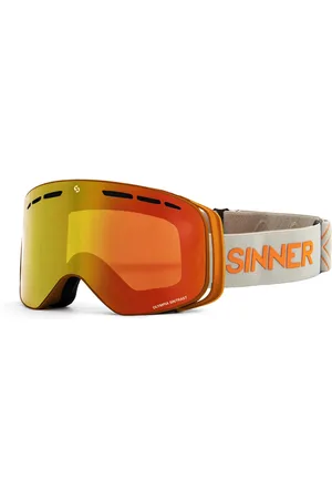Sinner Olympia + skibril oranje-multicolour