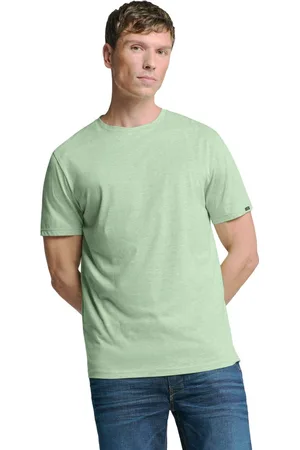No Excess T-shirt crewneck melange mint