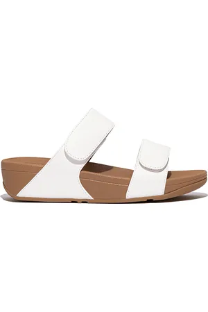 FitFlop Lulu adjustable leather slides