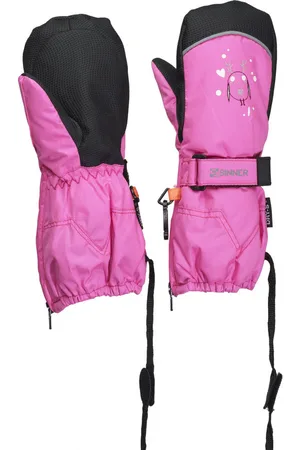 Sinner Timber mitten ski handschoenen heren pink