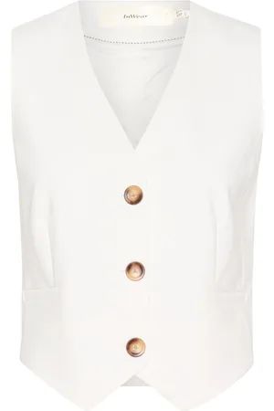 INWEAR Iw zella waistcoat white