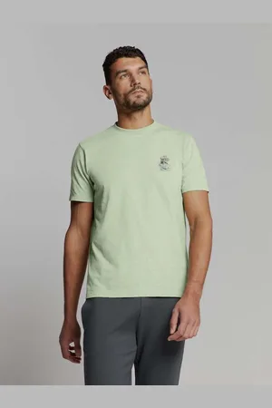 No Excess T-shirt crewneck slub placed prints mint